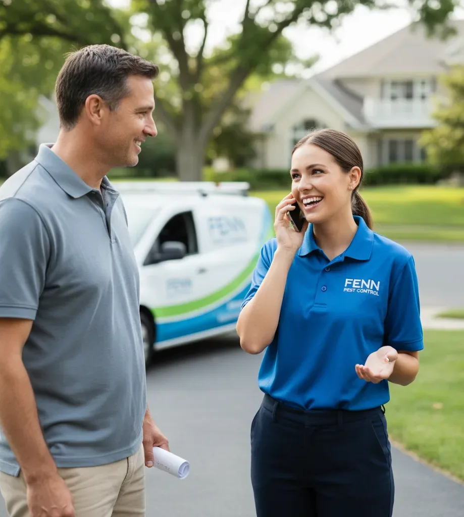 Fenn Pest Control customer support in Greenleaf